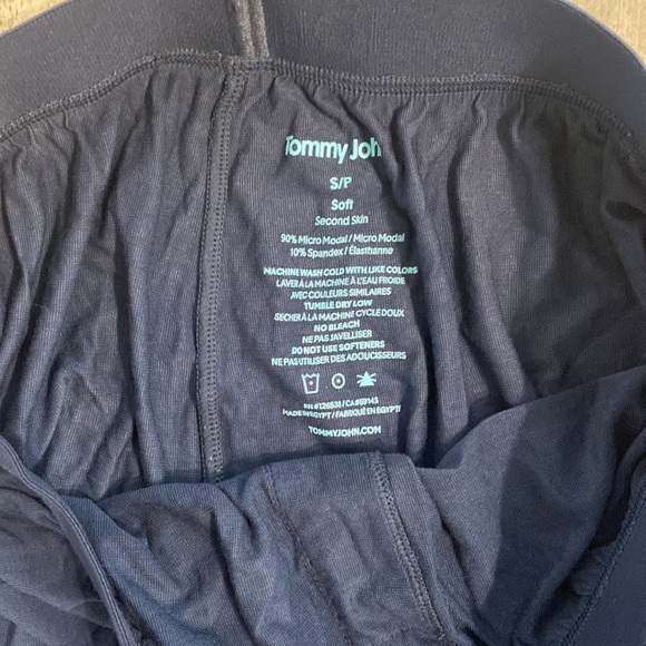 Tommy John second skin sleep pants pajama Mens small blue lounge wear - Picture 3 of 6